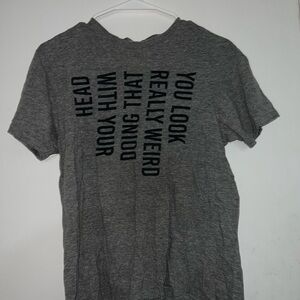 Gray Graphic Men's T-Shirt